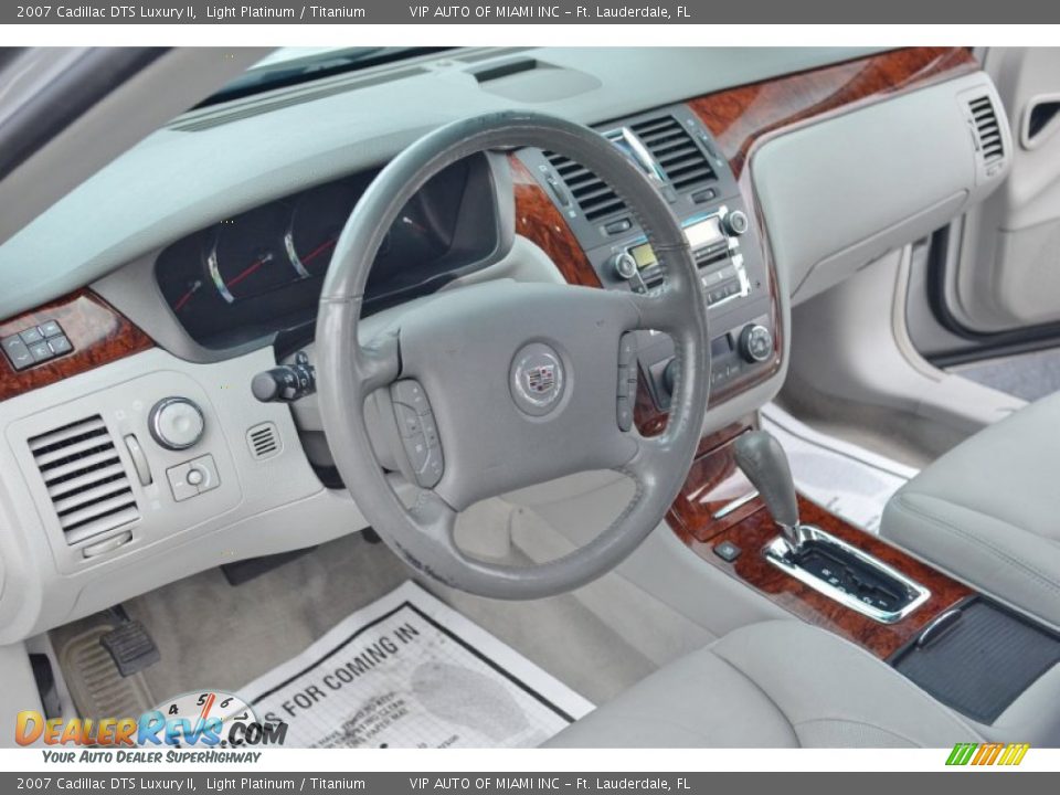 Titanium Interior - 2007 Cadillac DTS Luxury II Photo #12