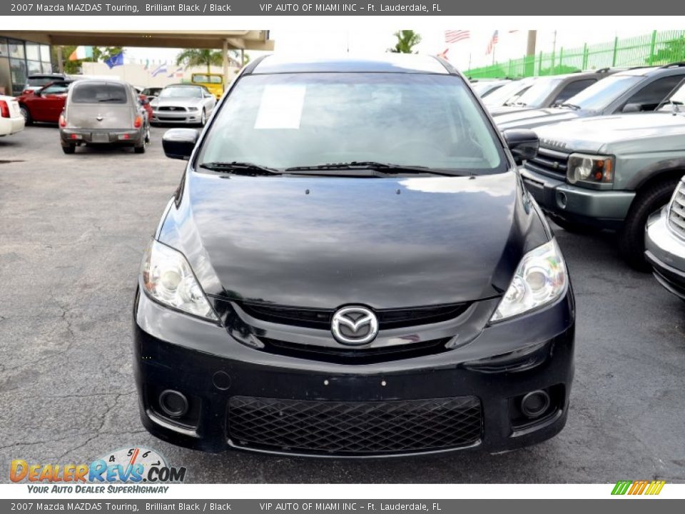 2007 Mazda MAZDA5 Touring Brilliant Black / Black Photo #2