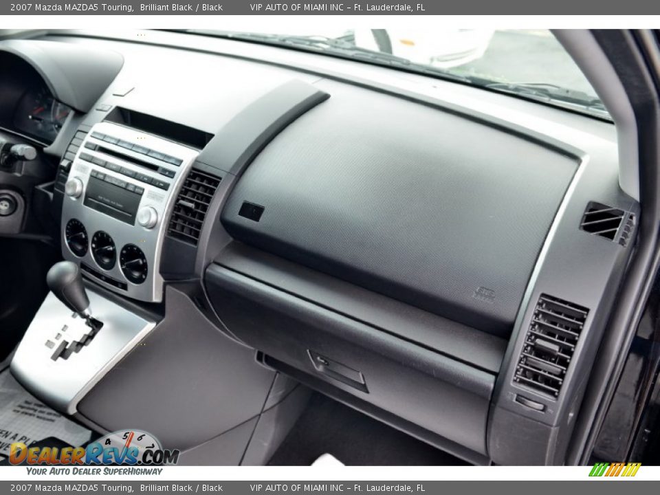 2007 Mazda MAZDA5 Touring Brilliant Black / Black Photo #14