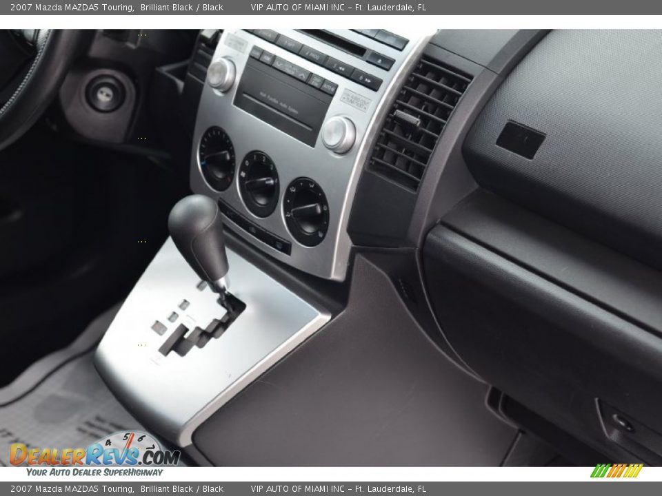 2007 Mazda MAZDA5 Touring Brilliant Black / Black Photo #15