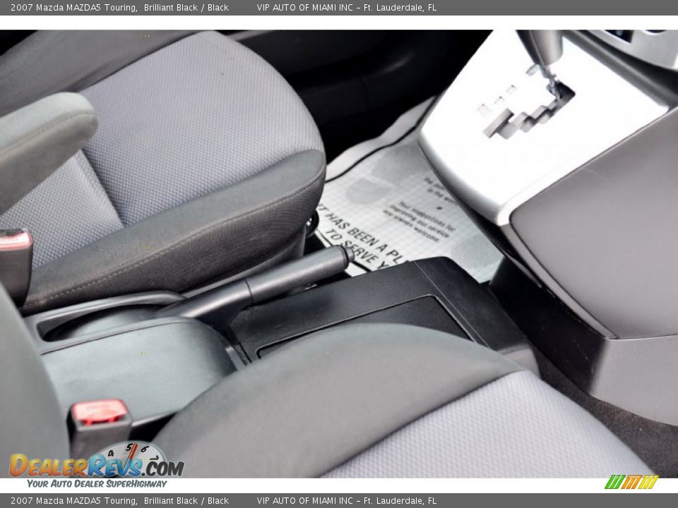 2007 Mazda MAZDA5 Touring Brilliant Black / Black Photo #17