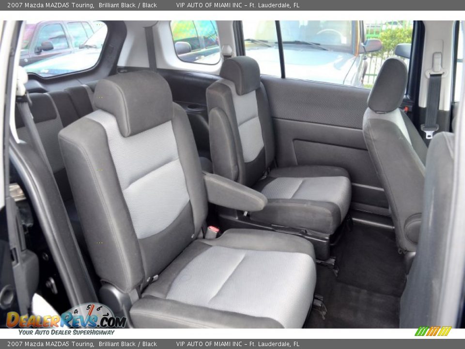 2007 Mazda MAZDA5 Touring Brilliant Black / Black Photo #20