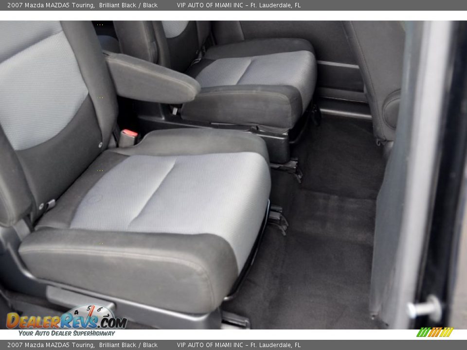2007 Mazda MAZDA5 Touring Brilliant Black / Black Photo #21