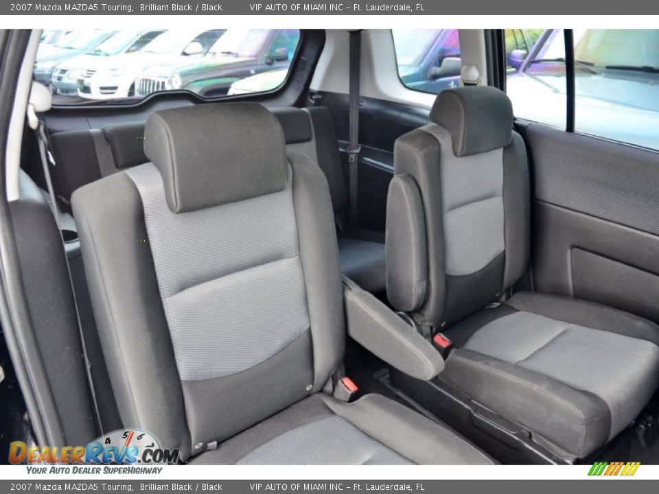 2007 Mazda MAZDA5 Touring Brilliant Black / Black Photo #22