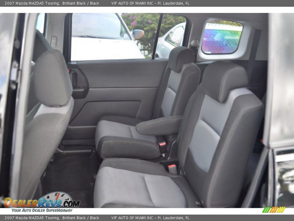 2007 Mazda MAZDA5 Touring Brilliant Black / Black Photo #29