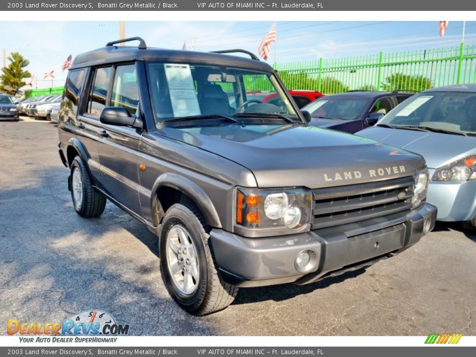 2003 Land Rover Discovery S Bonatti Grey Metallic / Black Photo #35