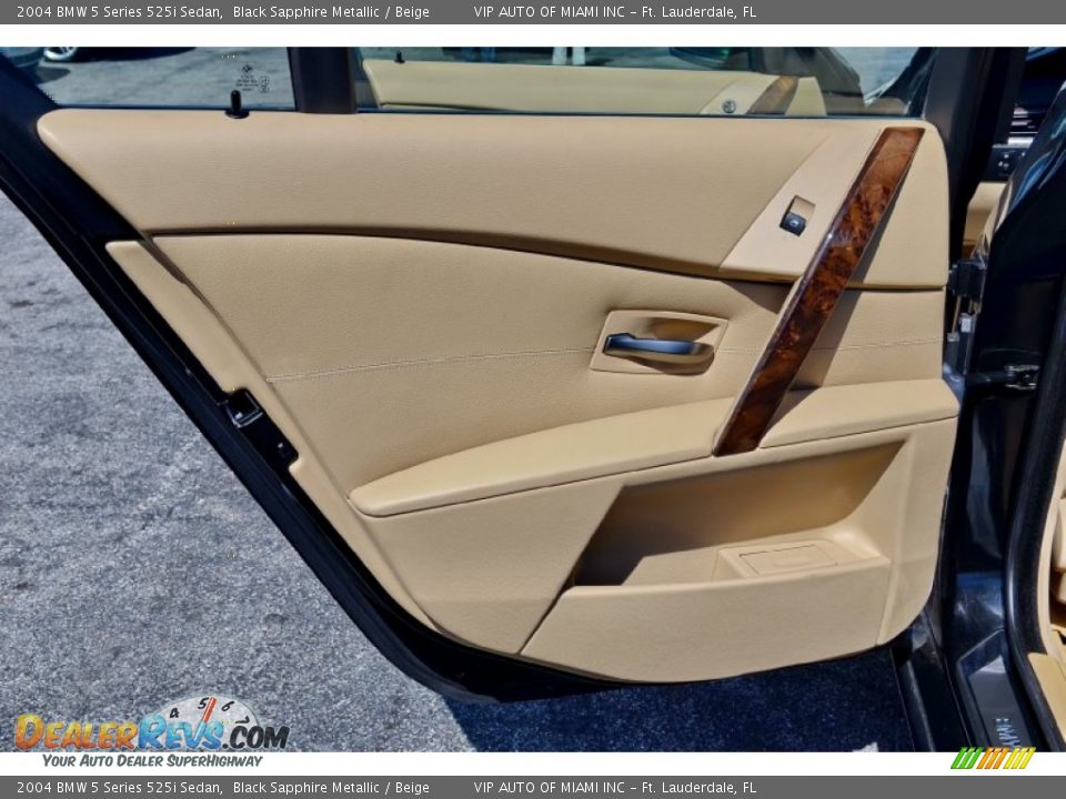 Door Panel of 2004 BMW 5 Series 525i Sedan Photo #18