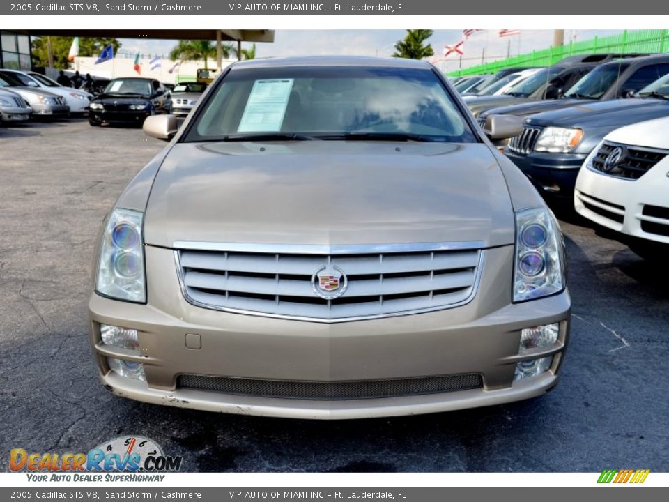 2005 Cadillac STS V8 Sand Storm / Cashmere Photo #2