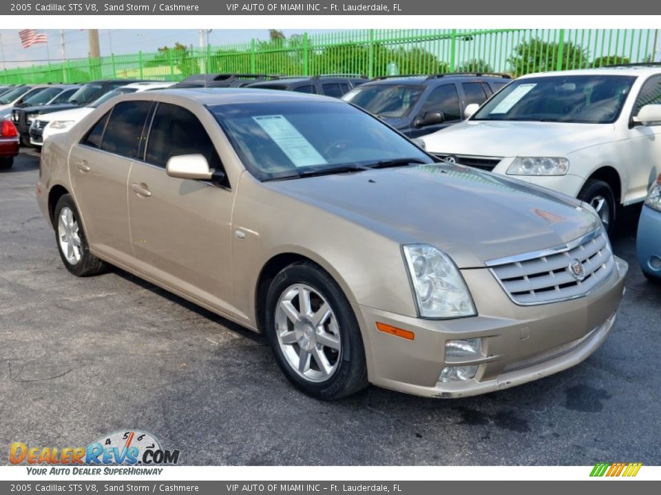 2005 Cadillac STS V8 Sand Storm / Cashmere Photo #4