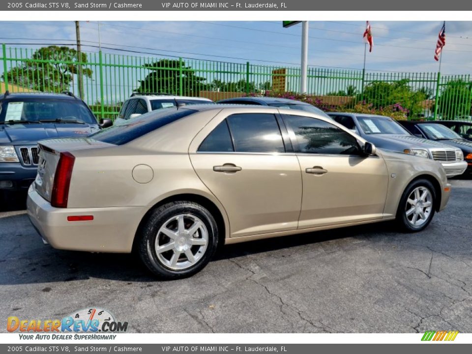 2005 Cadillac STS V8 Sand Storm / Cashmere Photo #7