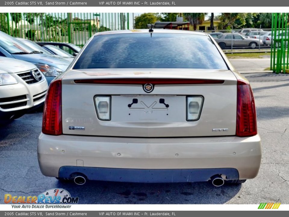 2005 Cadillac STS V8 Sand Storm / Cashmere Photo #10