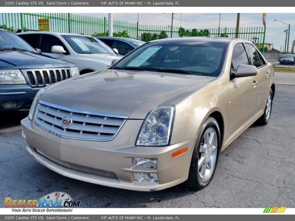 2005 Cadillac STS V8 Sand Storm / Cashmere Photo #29