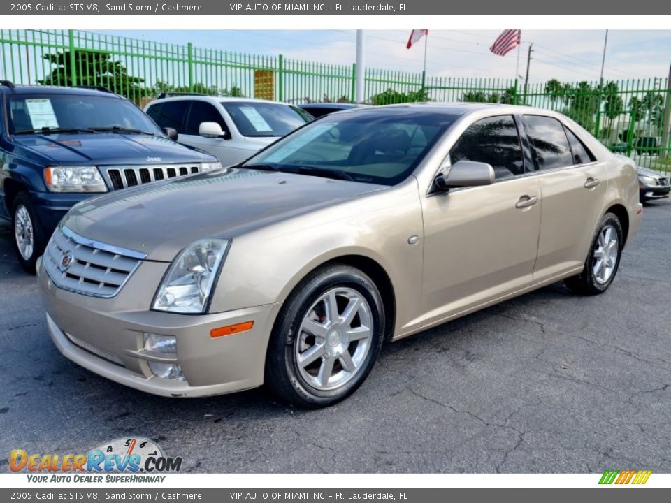 2005 Cadillac STS V8 Sand Storm / Cashmere Photo #30