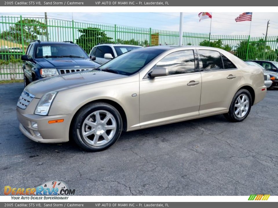 2005 Cadillac STS V8 Sand Storm / Cashmere Photo #31