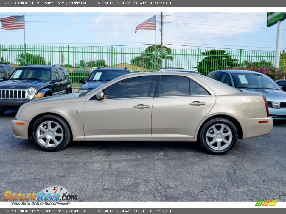 2005 Cadillac STS V8 Sand Storm / Cashmere Photo #33
