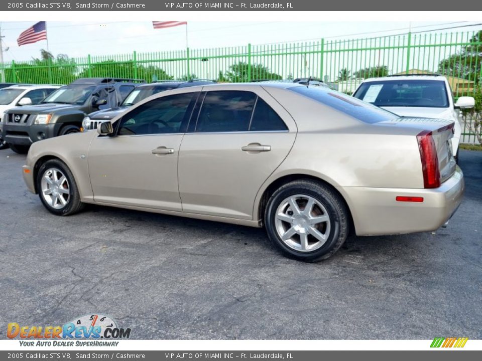2005 Cadillac STS V8 Sand Storm / Cashmere Photo #34