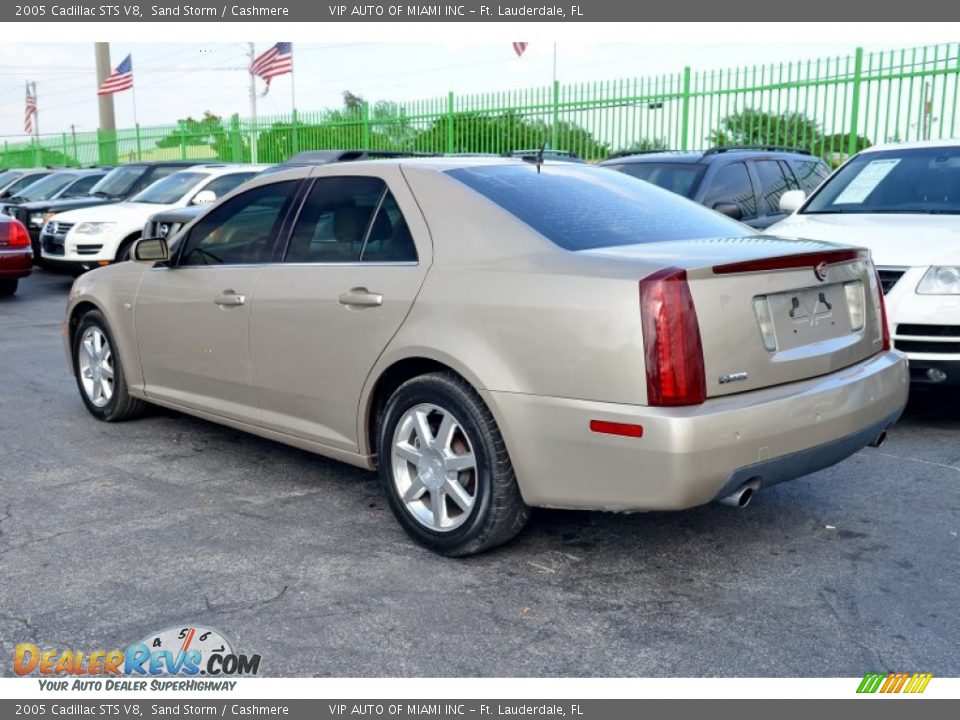 2005 Cadillac STS V8 Sand Storm / Cashmere Photo #35