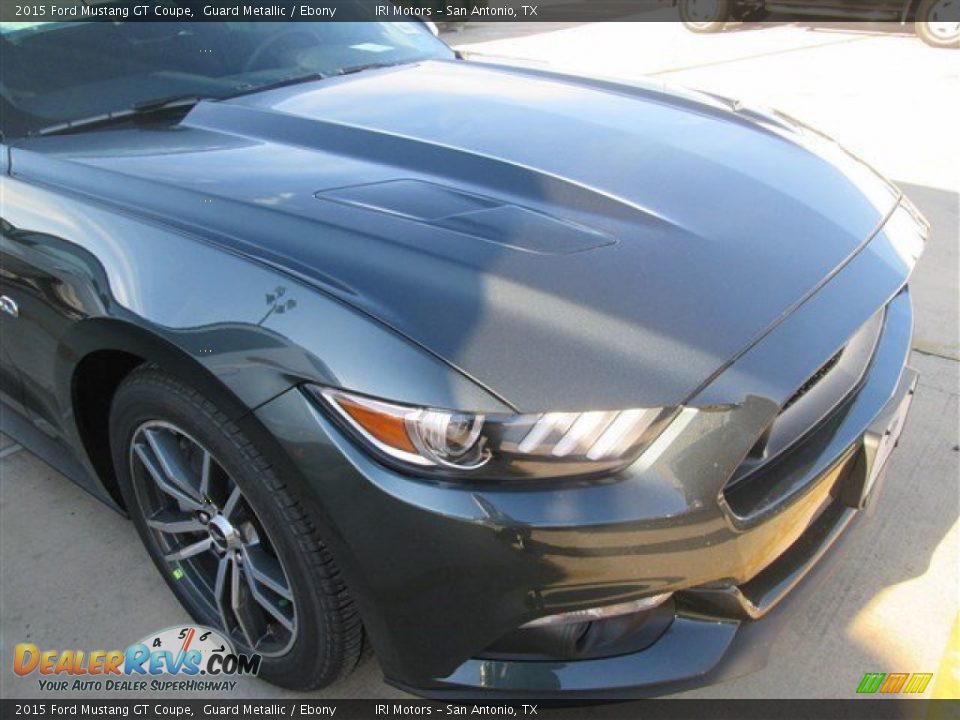 2015 Ford Mustang GT Coupe Guard Metallic / Ebony Photo #2