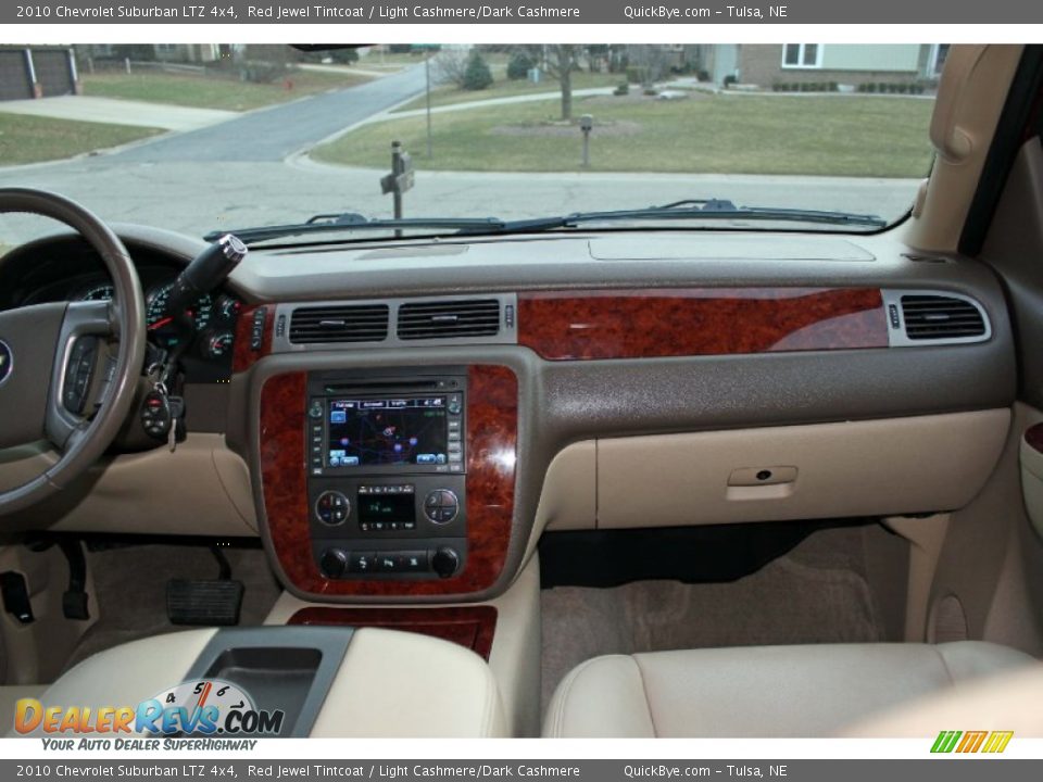 2010 Chevrolet Suburban LTZ 4x4 Red Jewel Tintcoat / Light Cashmere/Dark Cashmere Photo #5