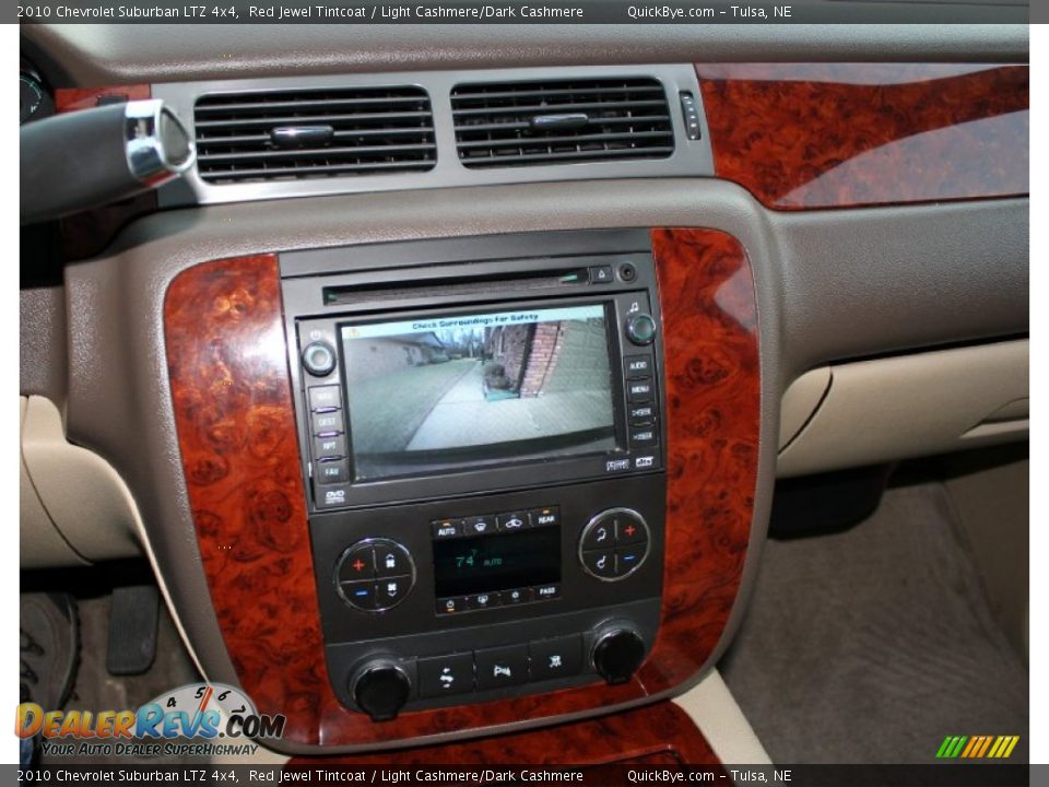 2010 Chevrolet Suburban LTZ 4x4 Red Jewel Tintcoat / Light Cashmere/Dark Cashmere Photo #8