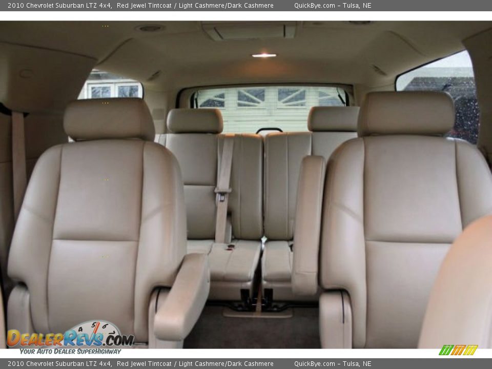 2010 Chevrolet Suburban LTZ 4x4 Red Jewel Tintcoat / Light Cashmere/Dark Cashmere Photo #12