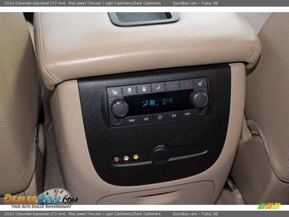 2010 Chevrolet Suburban LTZ 4x4 Red Jewel Tintcoat / Light Cashmere/Dark Cashmere Photo #13