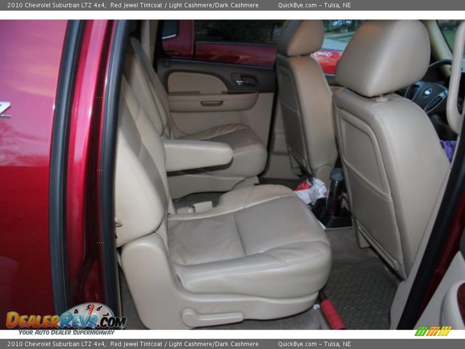 2010 Chevrolet Suburban LTZ 4x4 Red Jewel Tintcoat / Light Cashmere/Dark Cashmere Photo #14