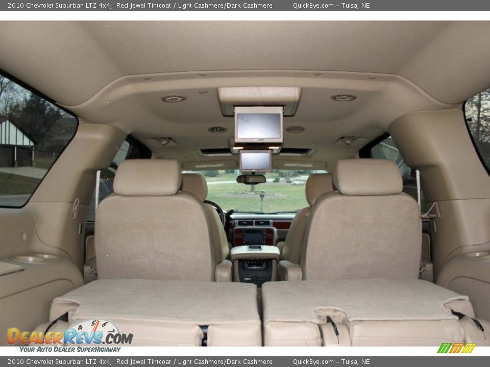 2010 Chevrolet Suburban LTZ 4x4 Red Jewel Tintcoat / Light Cashmere/Dark Cashmere Photo #18