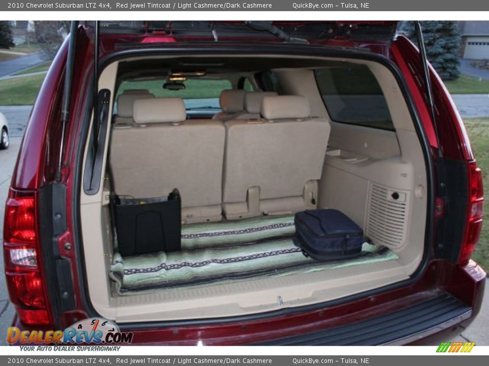 2010 Chevrolet Suburban LTZ 4x4 Red Jewel Tintcoat / Light Cashmere/Dark Cashmere Photo #19