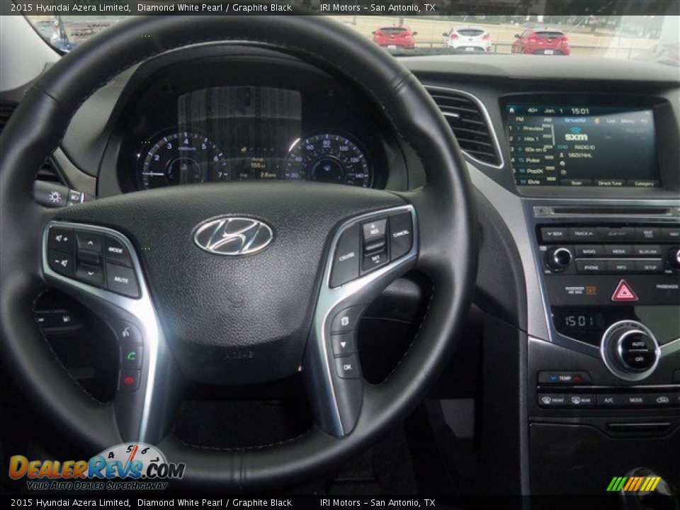 2015 Hyundai Azera Limited Steering Wheel Photo #12