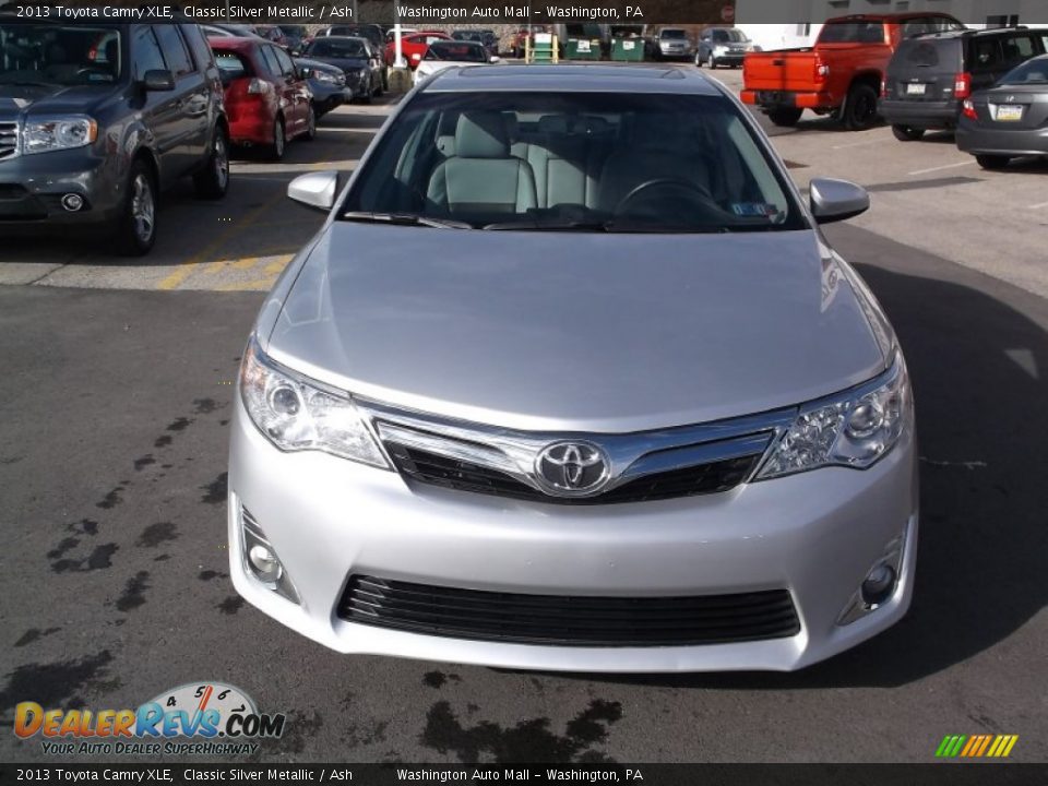 2013 Toyota Camry XLE Classic Silver Metallic / Ash Photo #4