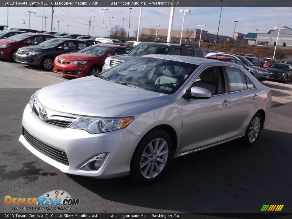 2013 Toyota Camry XLE Classic Silver Metallic / Ash Photo #5