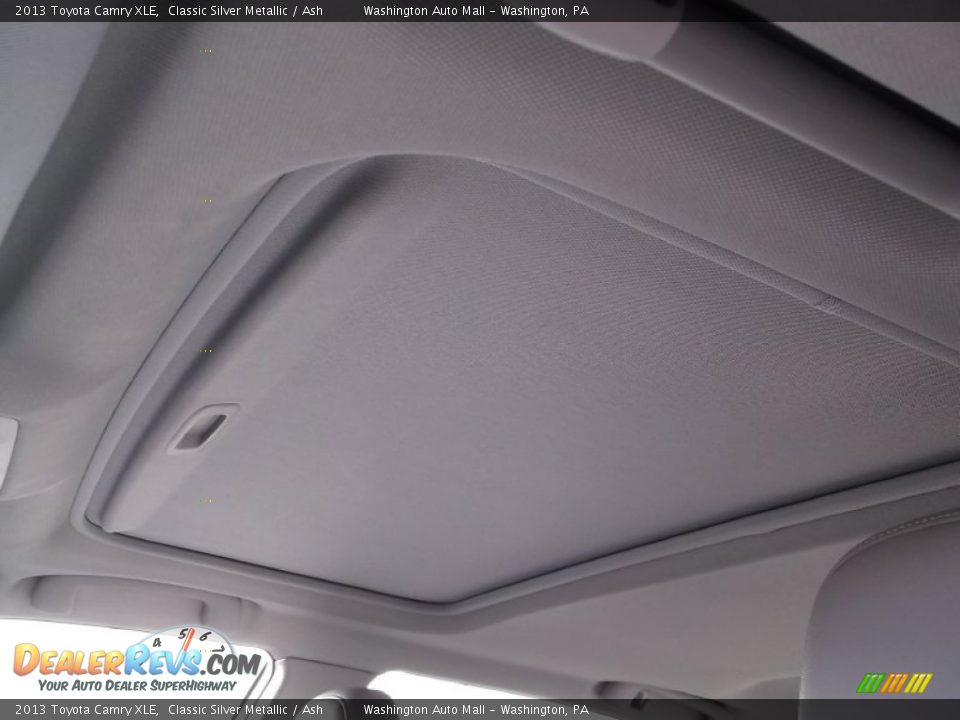 2013 Toyota Camry XLE Classic Silver Metallic / Ash Photo #13