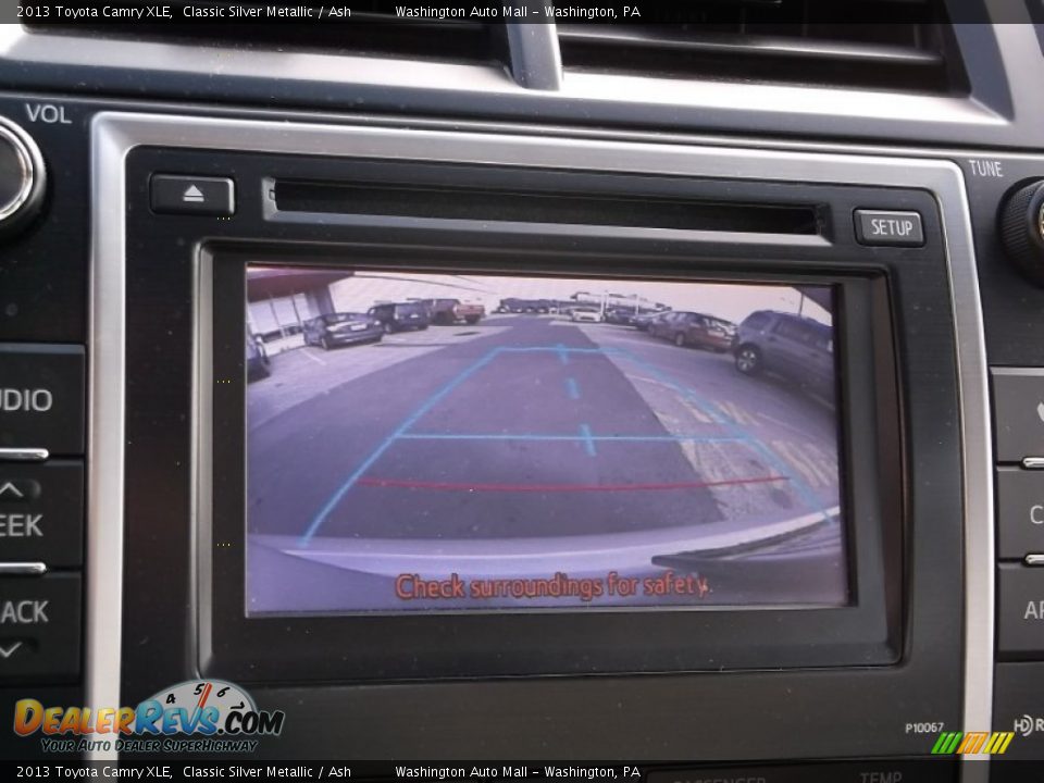 2013 Toyota Camry XLE Classic Silver Metallic / Ash Photo #17