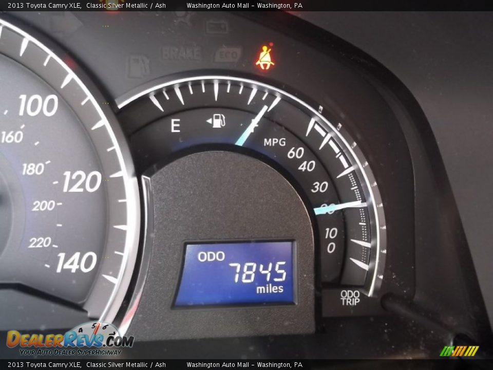 2013 Toyota Camry XLE Classic Silver Metallic / Ash Photo #20