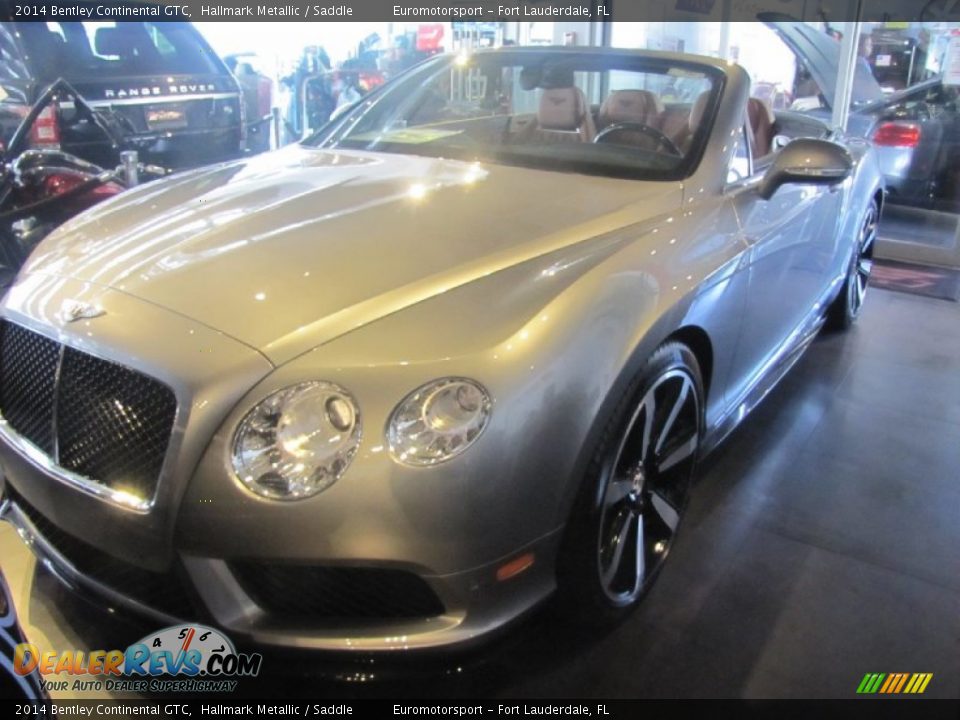 2014 Bentley Continental GTC Hallmark Metallic / Saddle Photo #1