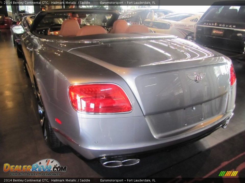 2014 Bentley Continental GTC Hallmark Metallic / Saddle Photo #2