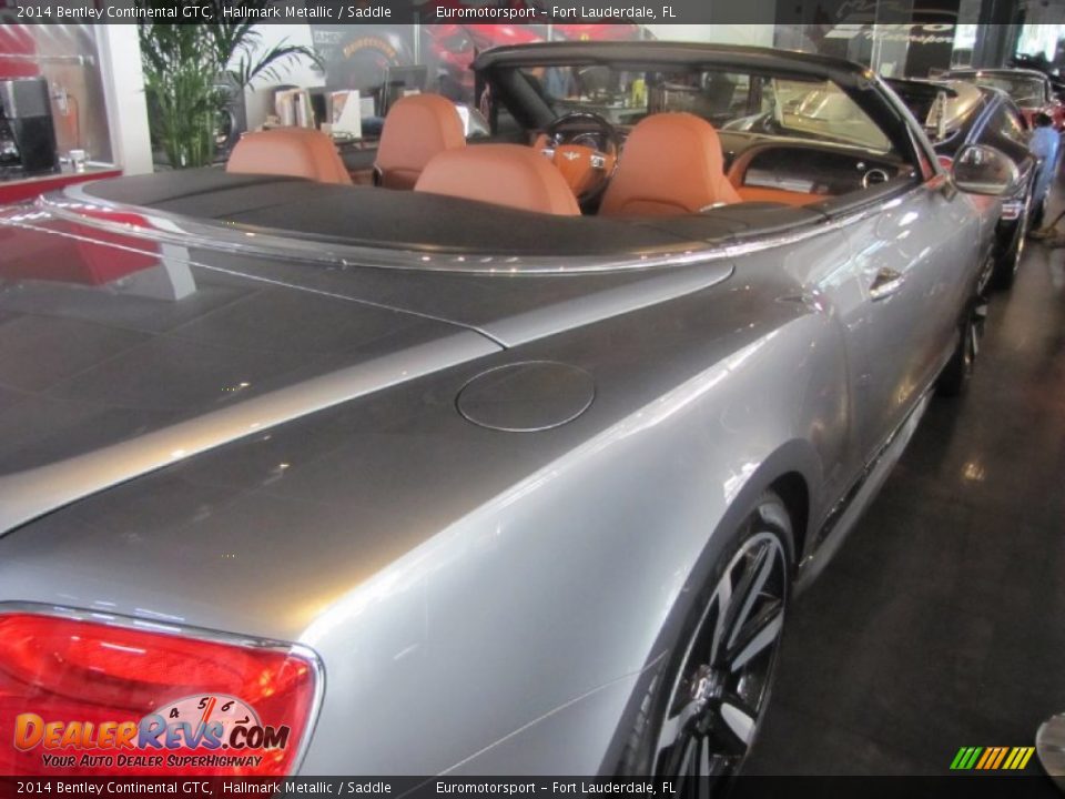 2014 Bentley Continental GTC Hallmark Metallic / Saddle Photo #3
