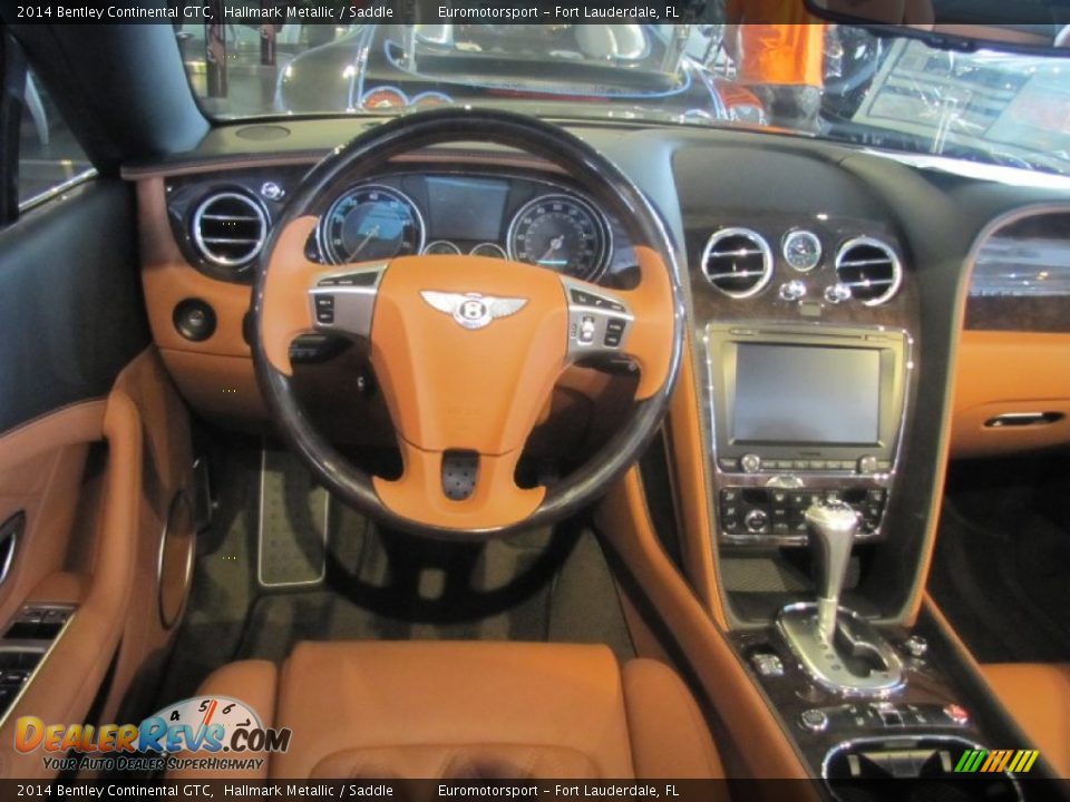 2014 Bentley Continental GTC Hallmark Metallic / Saddle Photo #4