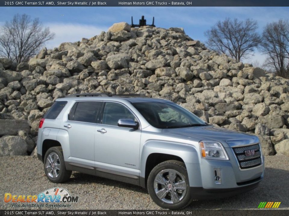 Front 3/4 View of 2015 GMC Terrain SLT AWD Photo #1