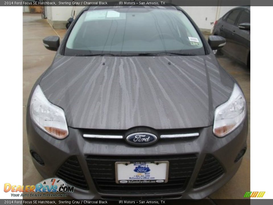 2014 Ford Focus SE Hatchback Sterling Gray / Charcoal Black Photo #14