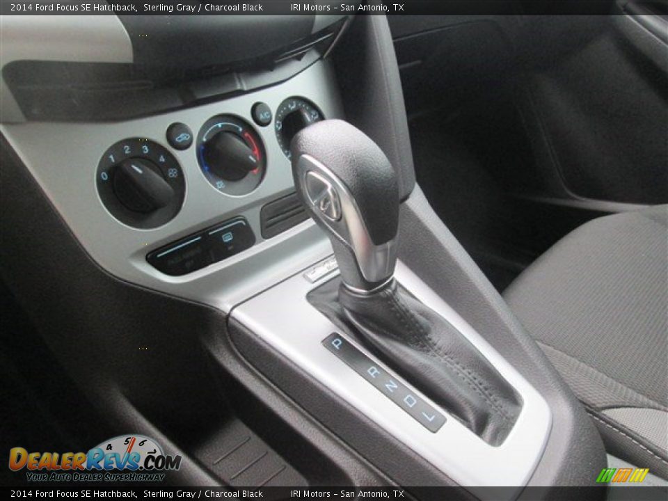 2014 Ford Focus SE Hatchback Sterling Gray / Charcoal Black Photo #31