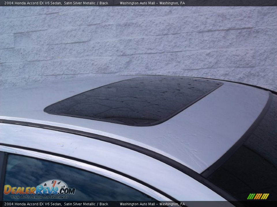 2004 Honda Accord EX V6 Sedan Satin Silver Metallic / Black Photo #4