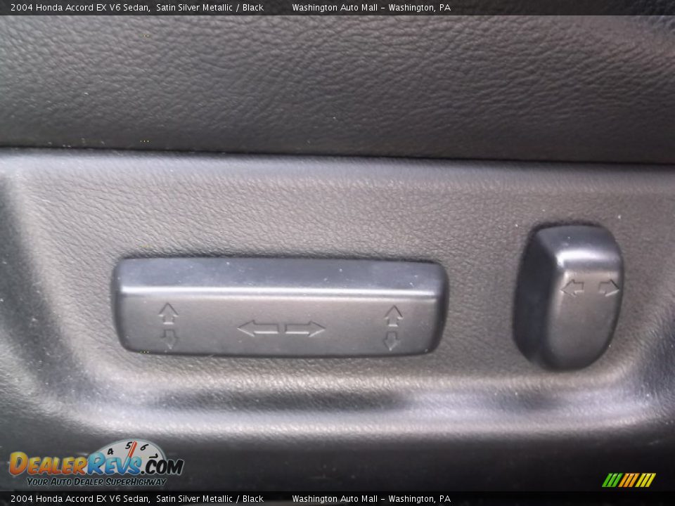 2004 Honda Accord EX V6 Sedan Satin Silver Metallic / Black Photo #11