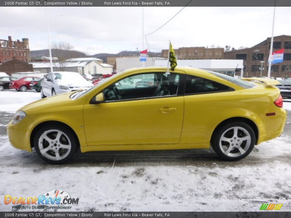 Competition Yellow 2008 Pontiac G5 GT Photo #5
