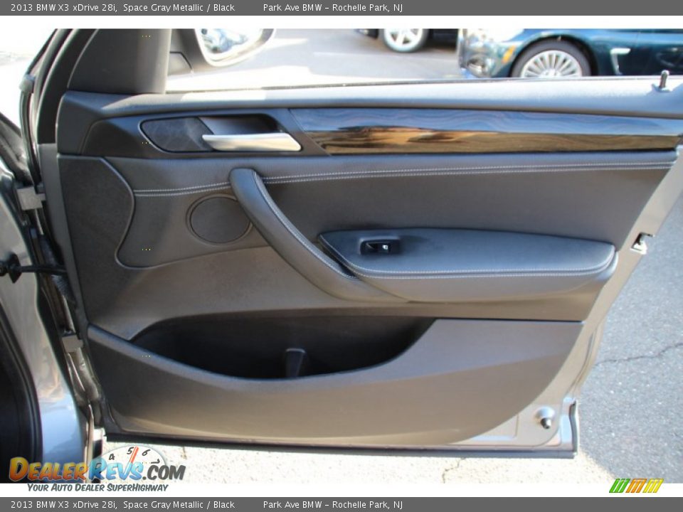 2013 BMW X3 xDrive 28i Space Gray Metallic / Black Photo #27