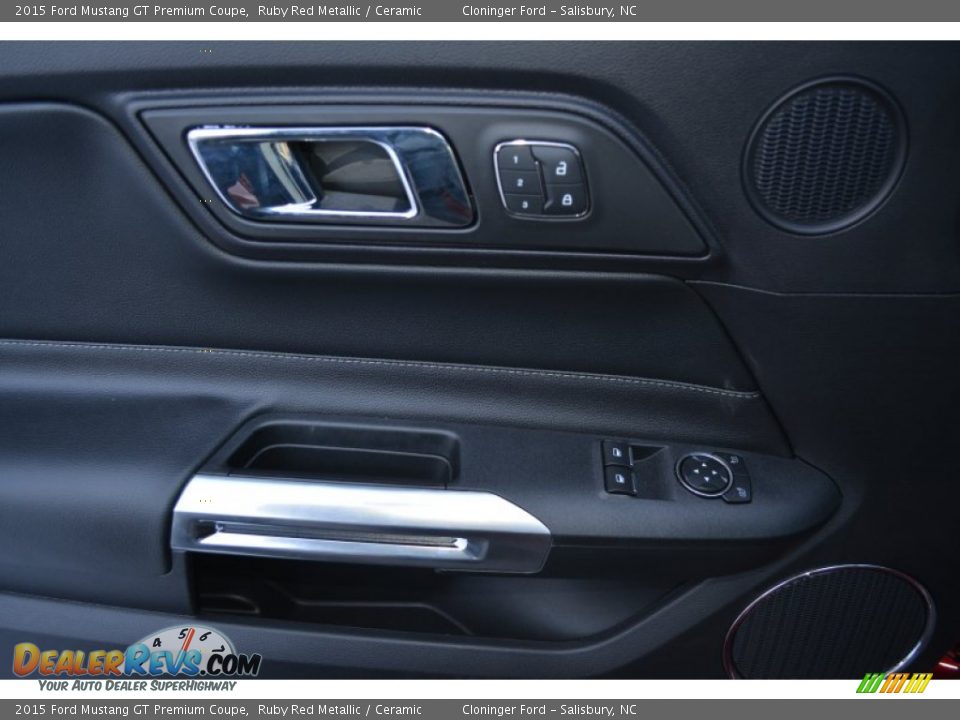 2015 Ford Mustang GT Premium Coupe Ruby Red Metallic / Ceramic Photo #5