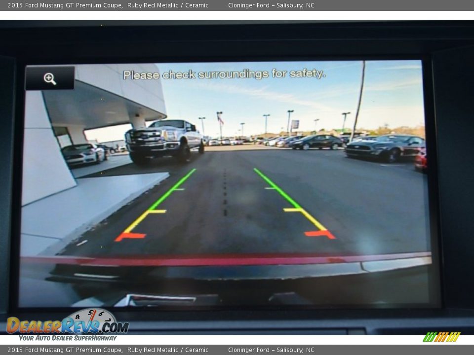 2015 Ford Mustang GT Premium Coupe Ruby Red Metallic / Ceramic Photo #15