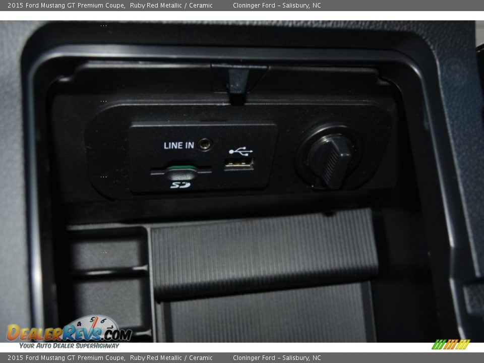 2015 Ford Mustang GT Premium Coupe Ruby Red Metallic / Ceramic Photo #17