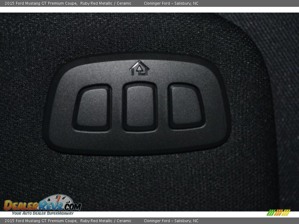 2015 Ford Mustang GT Premium Coupe Ruby Red Metallic / Ceramic Photo #22